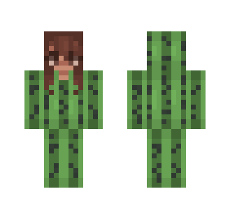 cacti have feelings too - Female Minecraft Skins - image 2