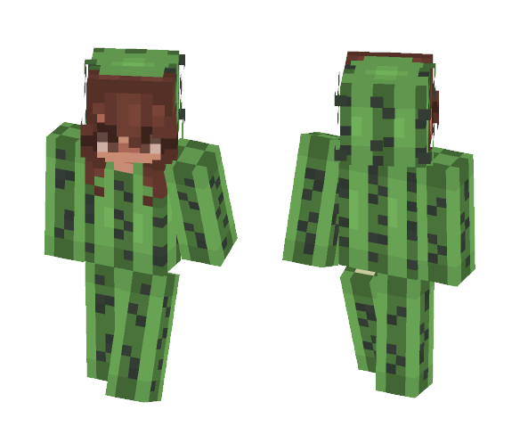 cacti have feelings too - Female Minecraft Skins - image 1