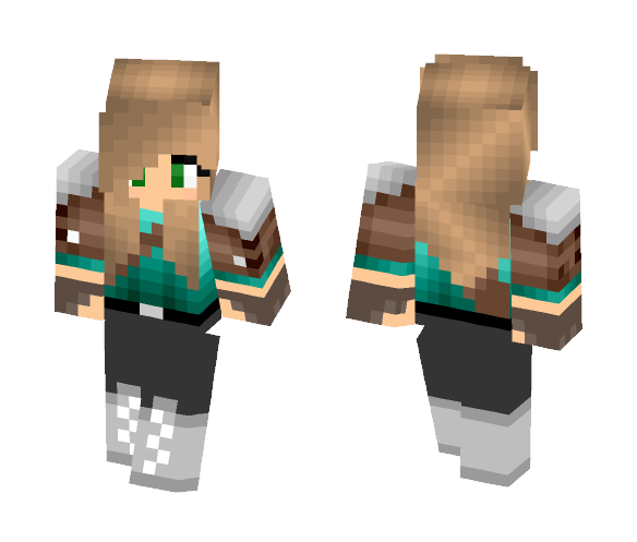 Download Free My Auburn Creek Skin Skin for Minecraft image 1 My Auburn Creek Skin - Female Minecraft Skins - image 1