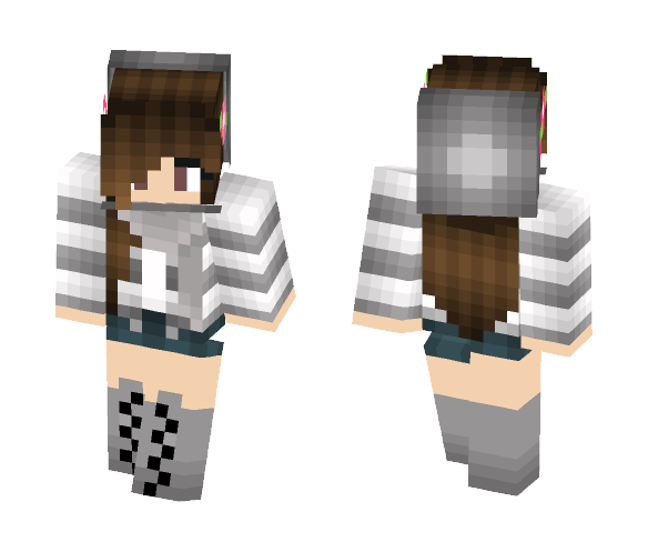 scarf girl #2 - Girl Minecraft Skins - image 1