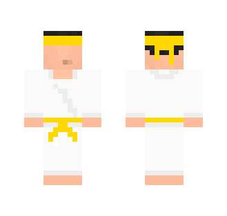 Karate Man (Yellow) - Male Minecraft Skins - image 2