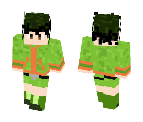Gon Freecss - Hunter x Hunter - Male Minecraft Skins - image 1