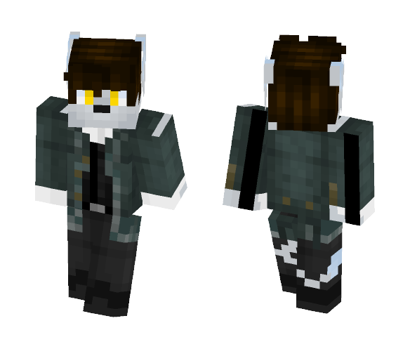 Aqua {} Main Skin {} - Male Minecraft Skins - image 1