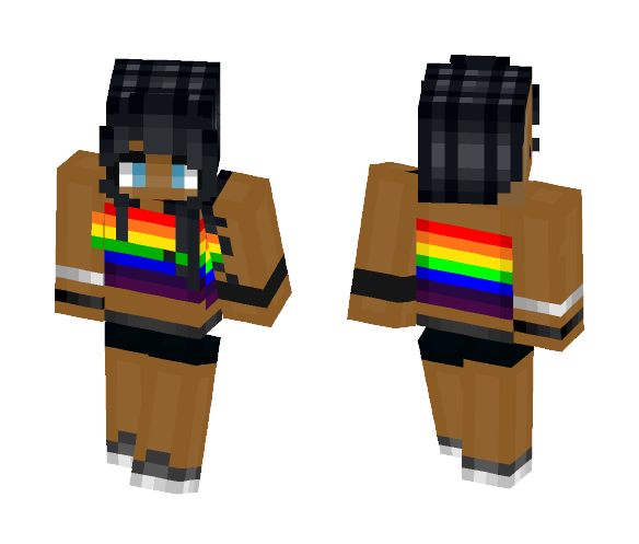 Pride Month Girl - Girl Minecraft Skins - image 1