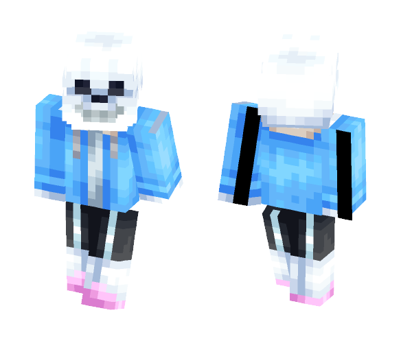 Sans - Male Minecraft Skins - image 1