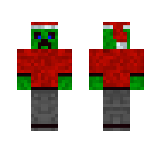 Santa Creeper - Male Minecraft Skins - image 2