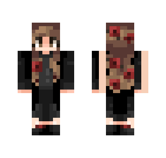 Request // Night & Roses - Female Minecraft Skins - image 2
