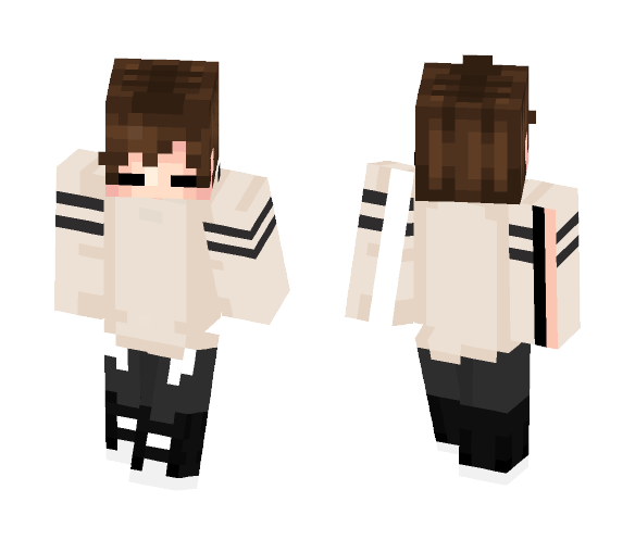 Download Free Frisk as a Teen (Boy) Skin for Minecraft image 1 Frisk as a Teen (Boy) - Male Minecraft Skins - image 1