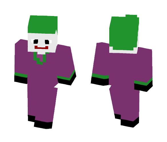 The Joker - Comics Minecraft Skins - image 1