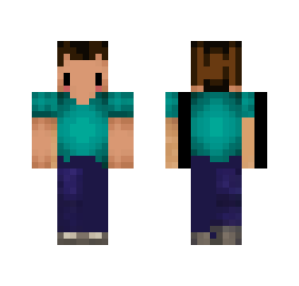 Chibi Steve ♥ - Male Minecraft Skins - image 2