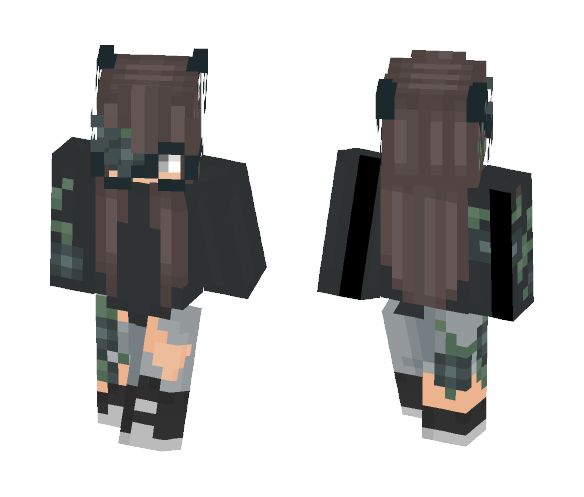 Download Free Flower Girl Skin for Minecraft image 1 Flower Girl - Girl Minecraft Skins - image 1