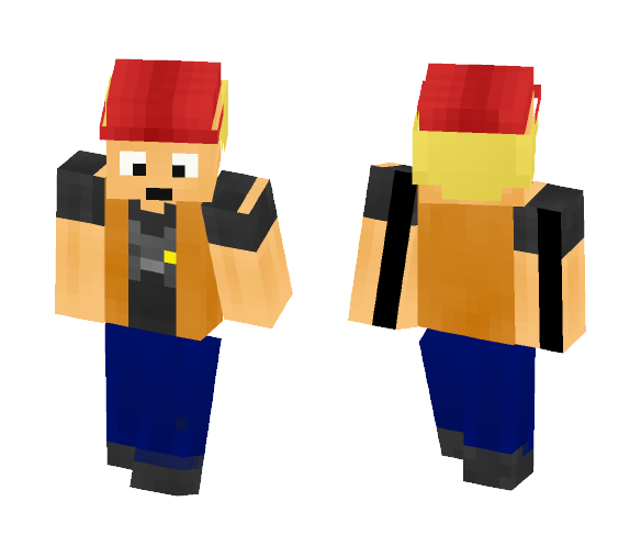 DRiveterGaming [Construction Skin] - Male Minecraft Skins - image 1