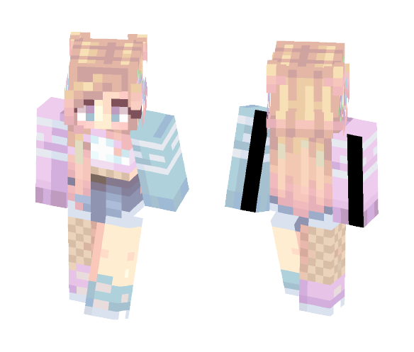 Peaches - Female Minecraft Skins - image 1