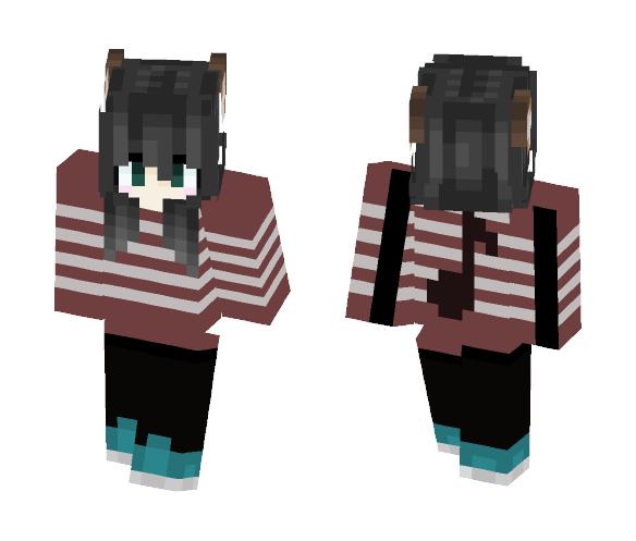 I Has Fox Ears - Female Minecraft Skins - image 1
