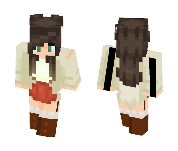 Orange Cream // Pink Pineapple - Female Minecraft Skins - image 1