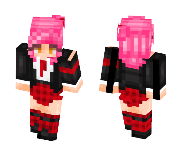 Amu Hinamori - Female Minecraft Skins - image 1