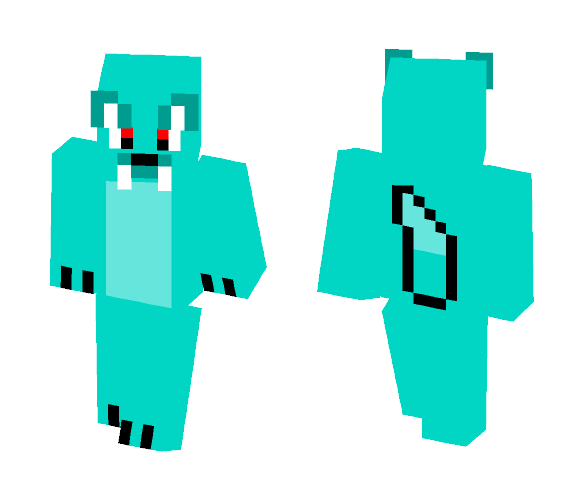 Sabre-tooth fox - Female Minecraft Skins - image 1