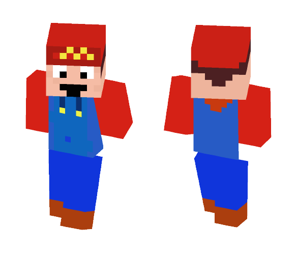 Happy mario - Male Minecraft Skins - image 1