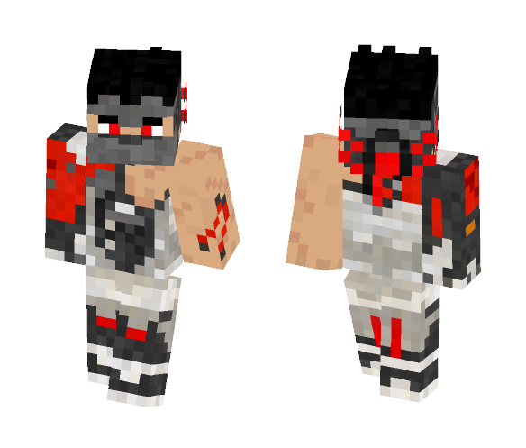 Blackwatch Genji - Overwatch - Male Minecraft Skins - image 1