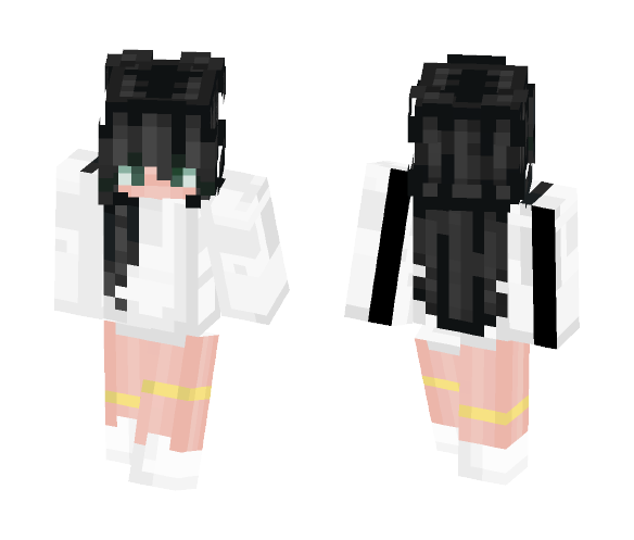 ~Black Heart~ - Female Minecraft Skins - image 1