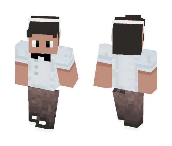 BowTie Headphones - Male Minecraft Skins - image 1