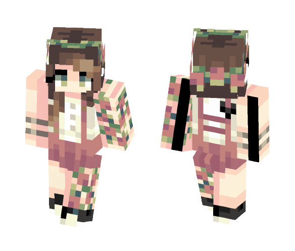 Overgrown // Trade - Female Minecraft Skins - image 1