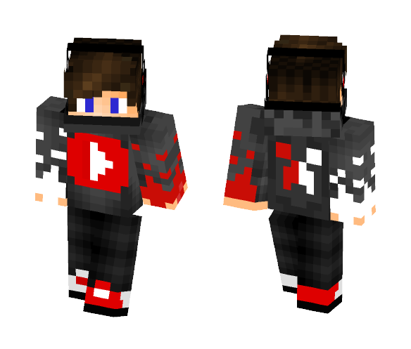 YouTuber skin - Male Minecraft Skins - image 1
