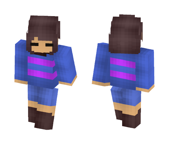 Frisk Undertale - My ReShade - Male Minecraft Skins - image 1