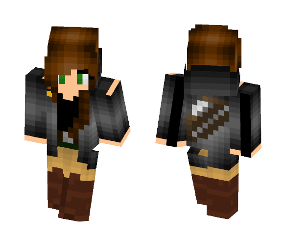 Katniss Everdeen (Hunger Games) - Female Minecraft Skins - image 1