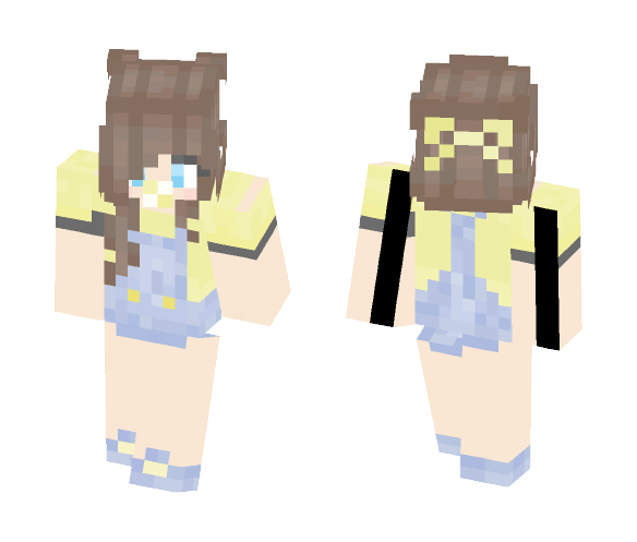 Pastel Yellow Baby - Baby Minecraft Skins - image 1