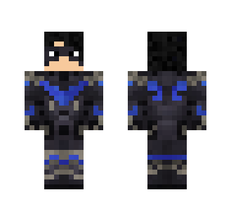 dc nightwing minecraft skin
