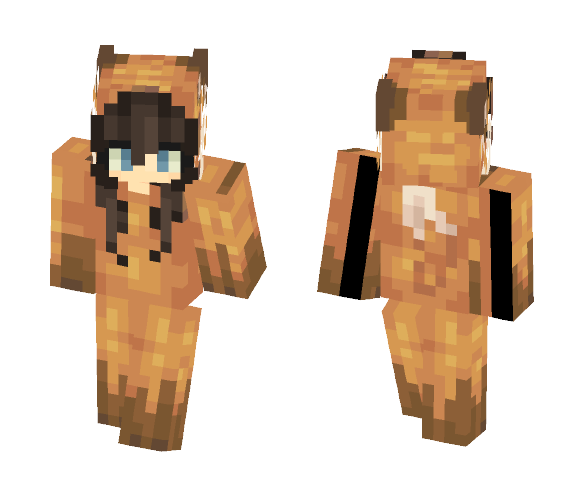 Fox Girl - Girl Minecraft Skins - image 1