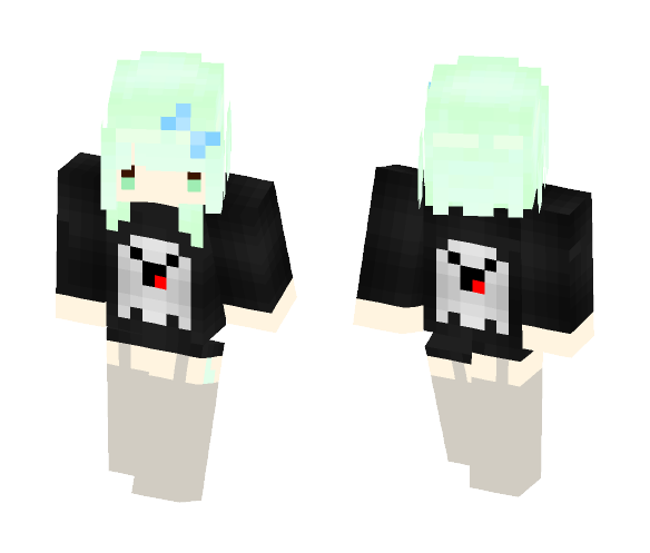 Download Free ghost Skin for Minecraft image 1 ghost - Female Minecraft Skins - image 1