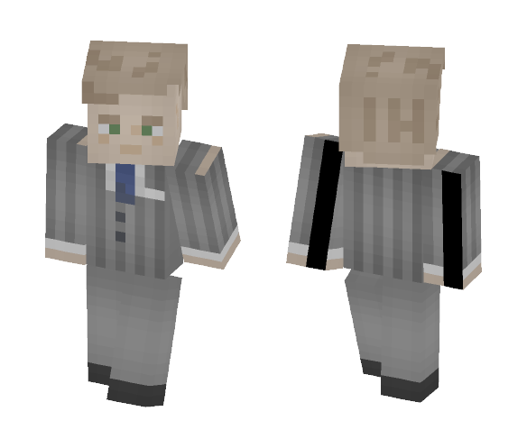 George H. W. Bush (shaded) - Male Minecraft Skins - image 1