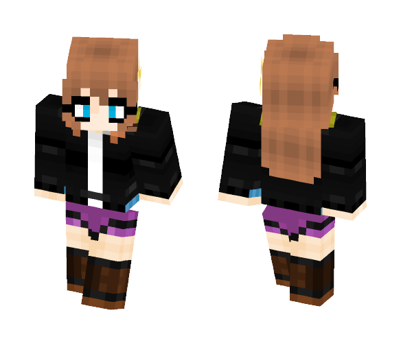 My Oc As An Animatronic (FNAF) - Female Minecraft Skins - image 1