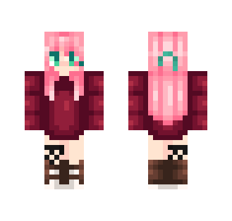 Pink.