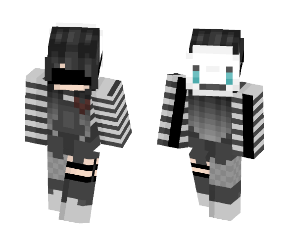 Crying Mask ~ ♥ - Female Minecraft Skins - image 1
