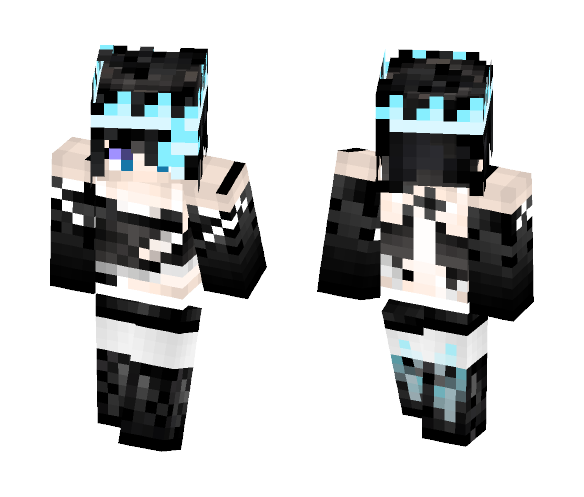 Black Rock Shooter - Beast Mode - Female Minecraft Skins - image 1