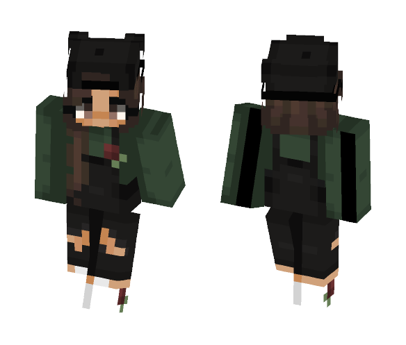 roses everywhere - Female Minecraft Skins - image 1