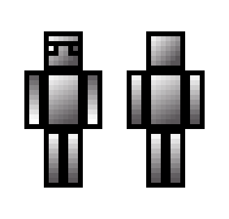 Gray and White Boxman