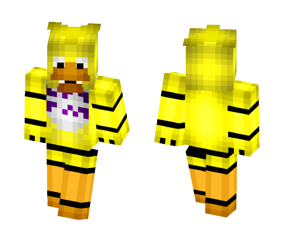 Download Free Chica the Chicken Skin for Minecraft image 1 Chica the Chicken - Female Minecraft Skins - image 1