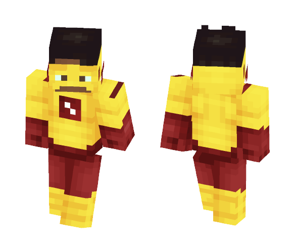 Kid Flash (Rebirth) - Male Minecraft Skins - image 1