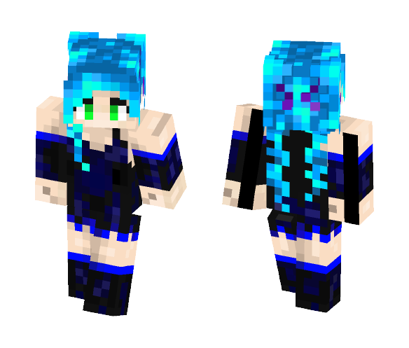 Hatsune Miku - Female Minecraft Skins - image 1