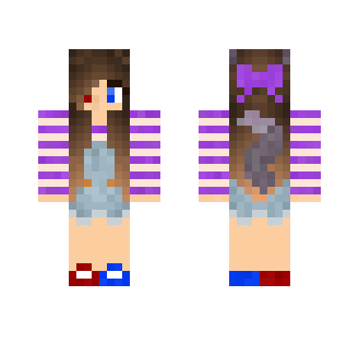 Alexia with Overalls