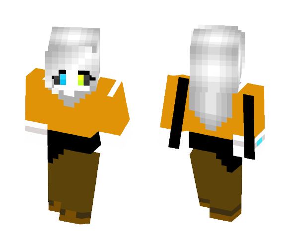 Ink Sans (NaJ Human Version) - Female Minecraft Skins - image 1