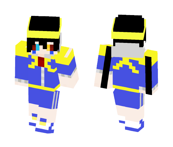 ErR0r Sans (NaJ Human Version) - Male Minecraft Skins - image 1