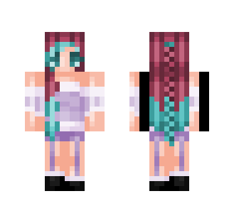 ♡ Atlantic Seaweed ♡ - Female Minecraft Skins - image 2