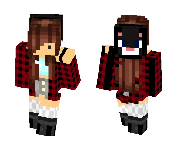 LookIntoThePast - Female Minecraft Skins - image 1