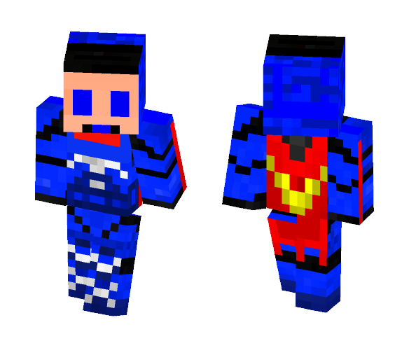 Download Free BionicMan Skin for Minecraft image 1 BionicMan - Male Minecraft Skins - image 1