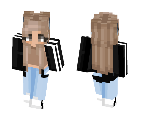 Wolf girl - Girl Minecraft Skins - image 1